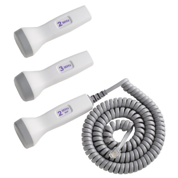 2 MHz obstetrinen anturi, L150, L250 ja L350 sarjan dopplereihin