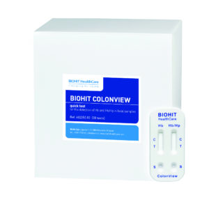 Biohit ColonView -ulosteen veri Hb ja Hb/Hp -pikatesti, jääkaappisäilytys.