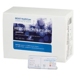 Biohit Helicobacter pylori -pikatesti, jääkaappisäilytys