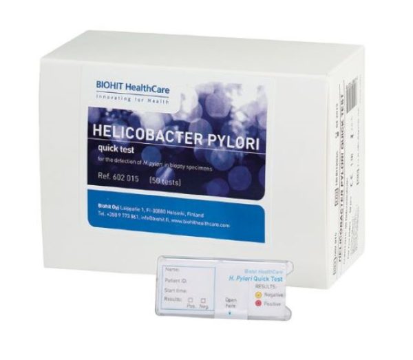 Biohit Helicobacter pylori -pikatesti, jääkaappisäilytys