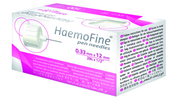 HaemoFine-insuliinikynäneula 29G x 12 mm