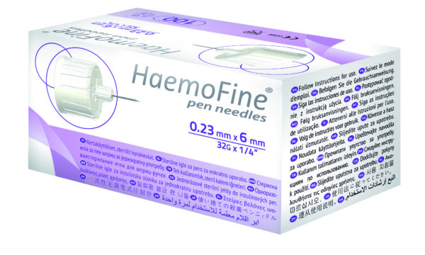HaemoFine-insuliinikynäneula 32G x 6 mm