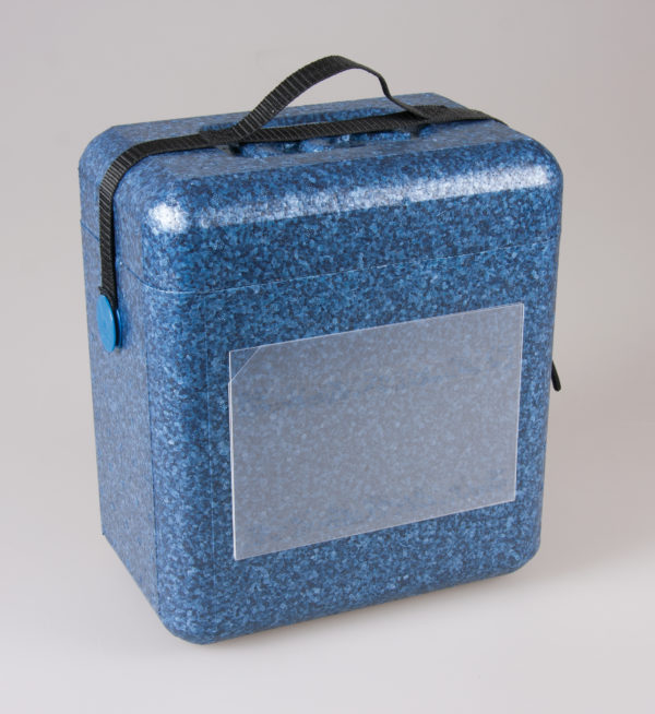 Kuljetuslaukku sininen, 10 litraa, sinettihihna