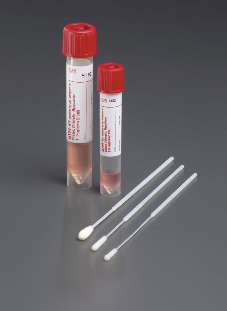 UTM-kuljetusputki viruksille, 3 ml 12 x 80mm putkessa