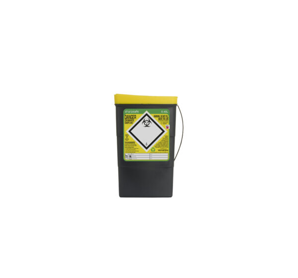 Sharpsafe-riskijäteastia, 0,45 l, iso aukko