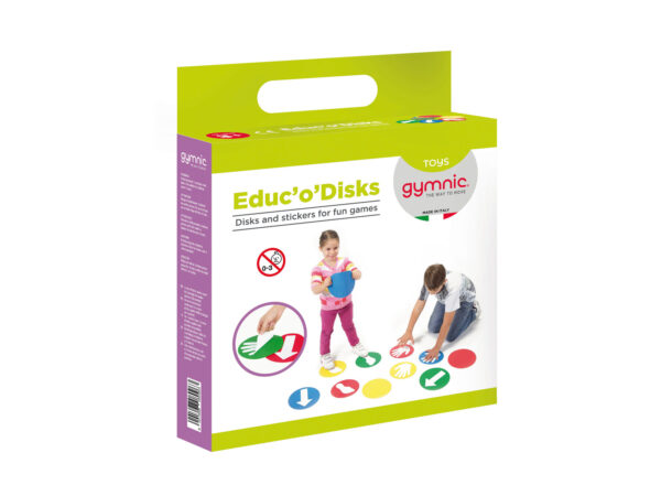 Educ'o'Disks levyt Ø 21 cm 12 kpl