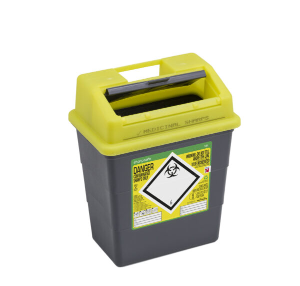 Sharpsafe-riskijäteastia, 13 l - Image 3