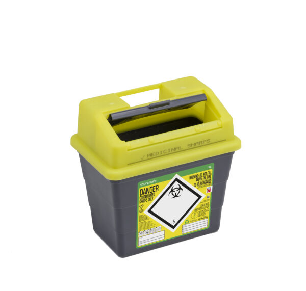 Sharpsafe-riskijäteastia, 9 l - Image 3