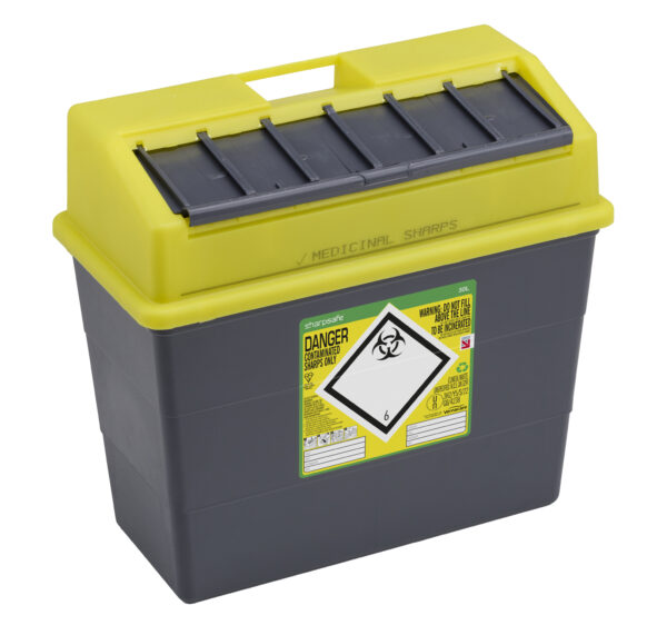 Sharpsafe-riskijäteastia, 30 l - Image 2