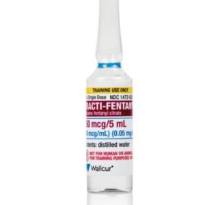 Practi-Fentanyl 250mcg/5mL harjoitusampulli