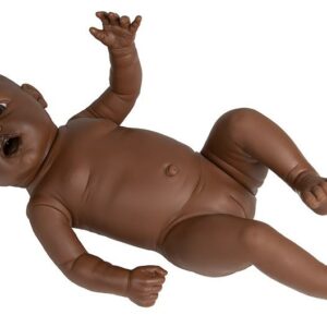 Vauvanukke, tummaihoinen tyttö