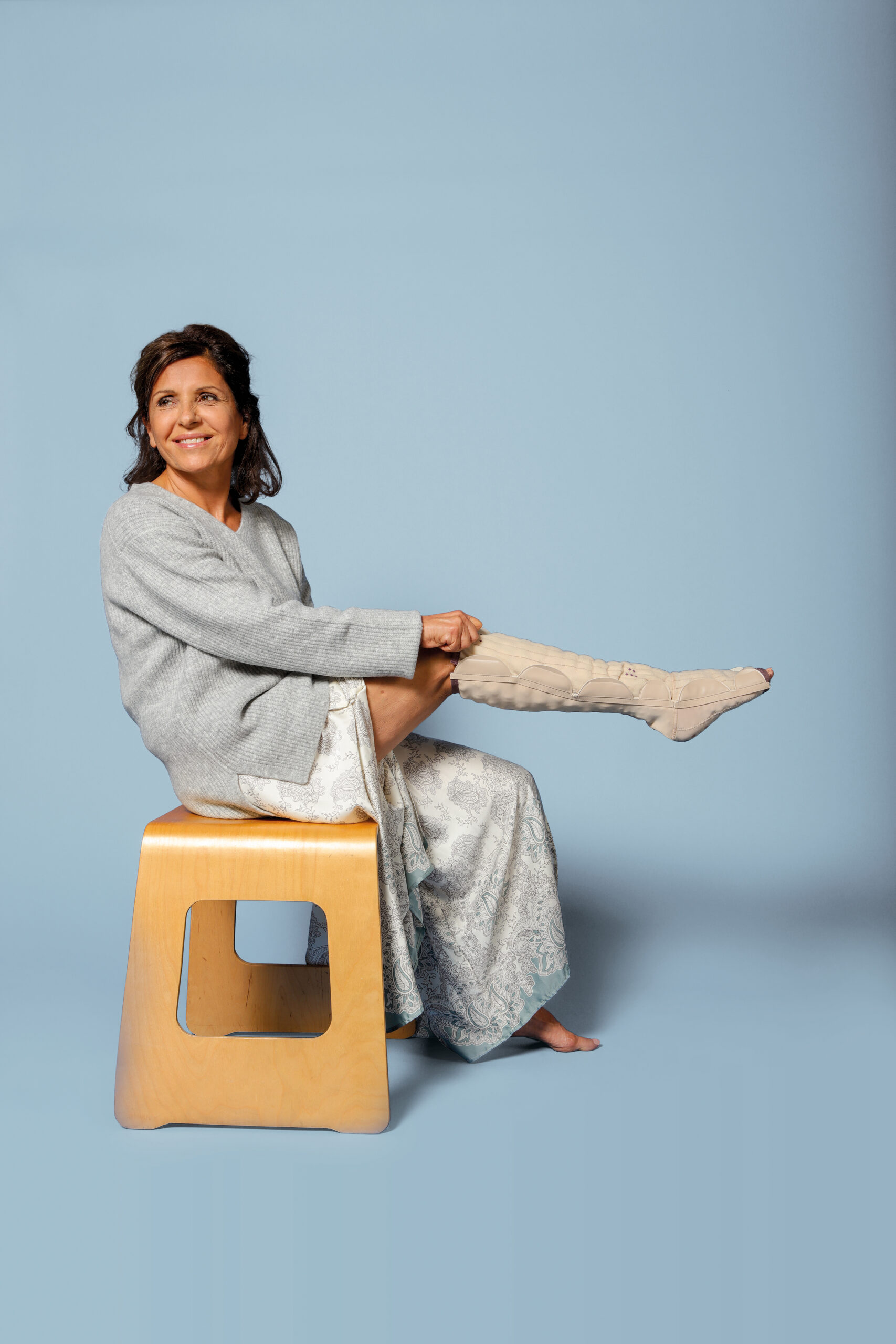 Mobiderm AD mittatilaussukka: raaja ja jalkaterä pienet kuutiot