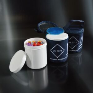 Pyöreä kuljetusastia, nestetiivis