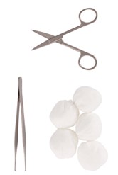 Kertakäyttöinen ompeleidenpoistosetti