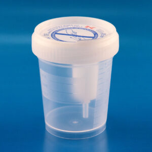 Vacutest virtsanäytepurkki 120 ml, steriili