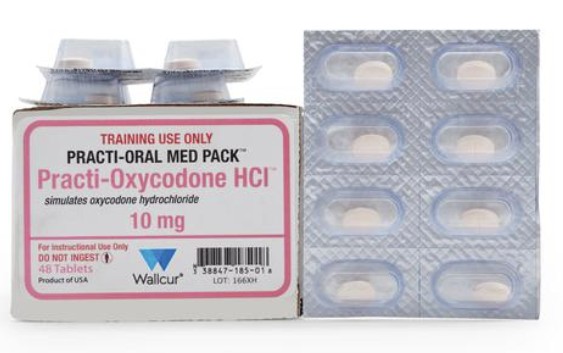 Practi-Oxycodone Hydrochloride 10mg harjoituslääke