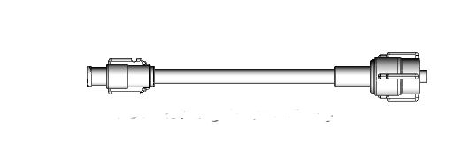 Jatkoletku 25cm, 1000 psi/69 bar