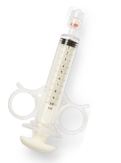 Varjoaineruisku 10 ml, kämmenote, rotatoiva