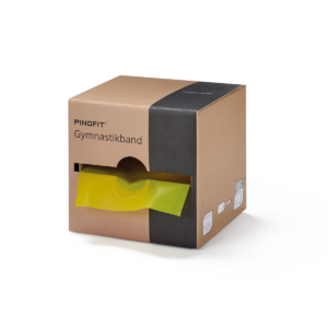 Pinofit jumppakuminauha keltainen (45 m x 14 cm)