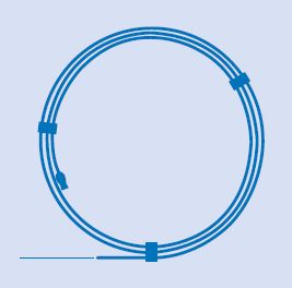 Ohjainvaijeri 150 cm,  Ø.025″, suora