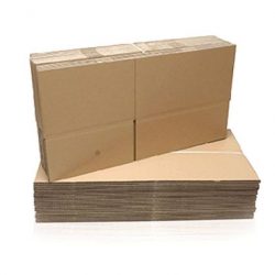 Pahvilaatikko Neopor-laatikoille, kaksiosainen, ruskea